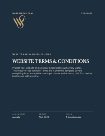 Website Terms & Conditions