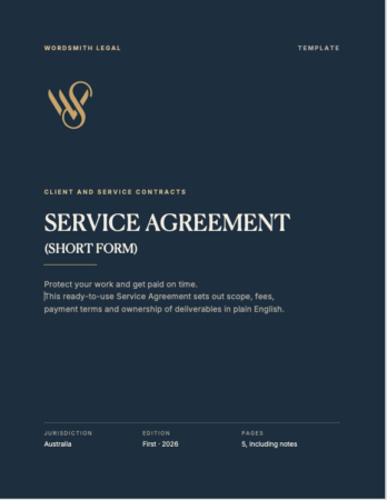 Service Agreement (Short Form)