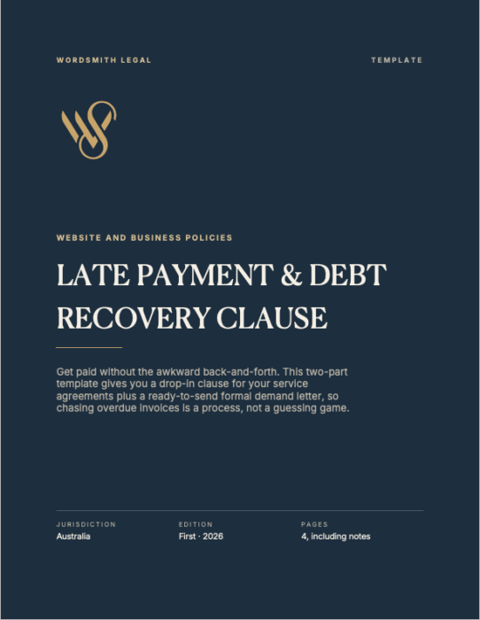 Late Payment and Debt Recovery Clause